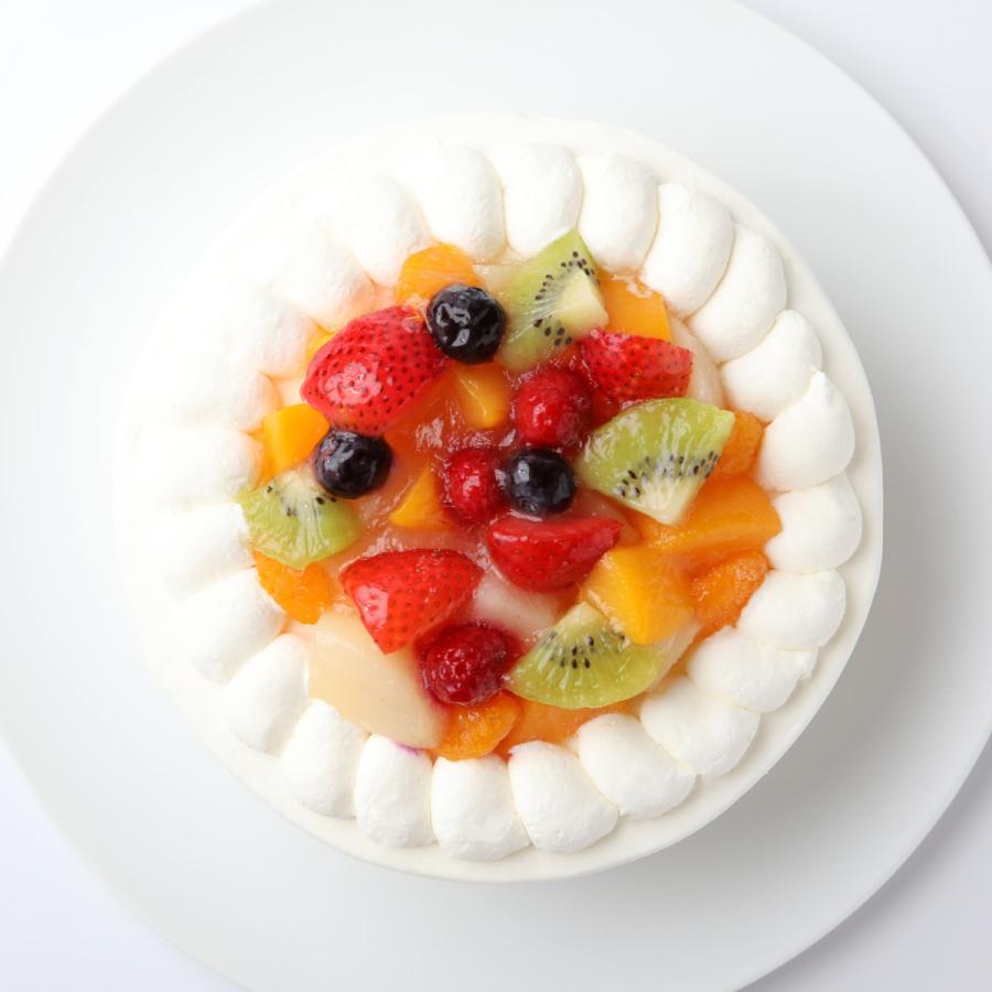 冷凍便 デコレーションケーキ※フルーツトッピングなし – シフォンケーキ・ムムスChiffoncake Mums