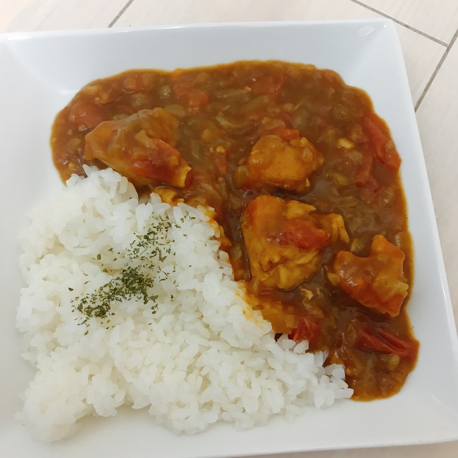 和風カレーのレシピ ルー不使用のあっさり系！ ：白ごはん.com