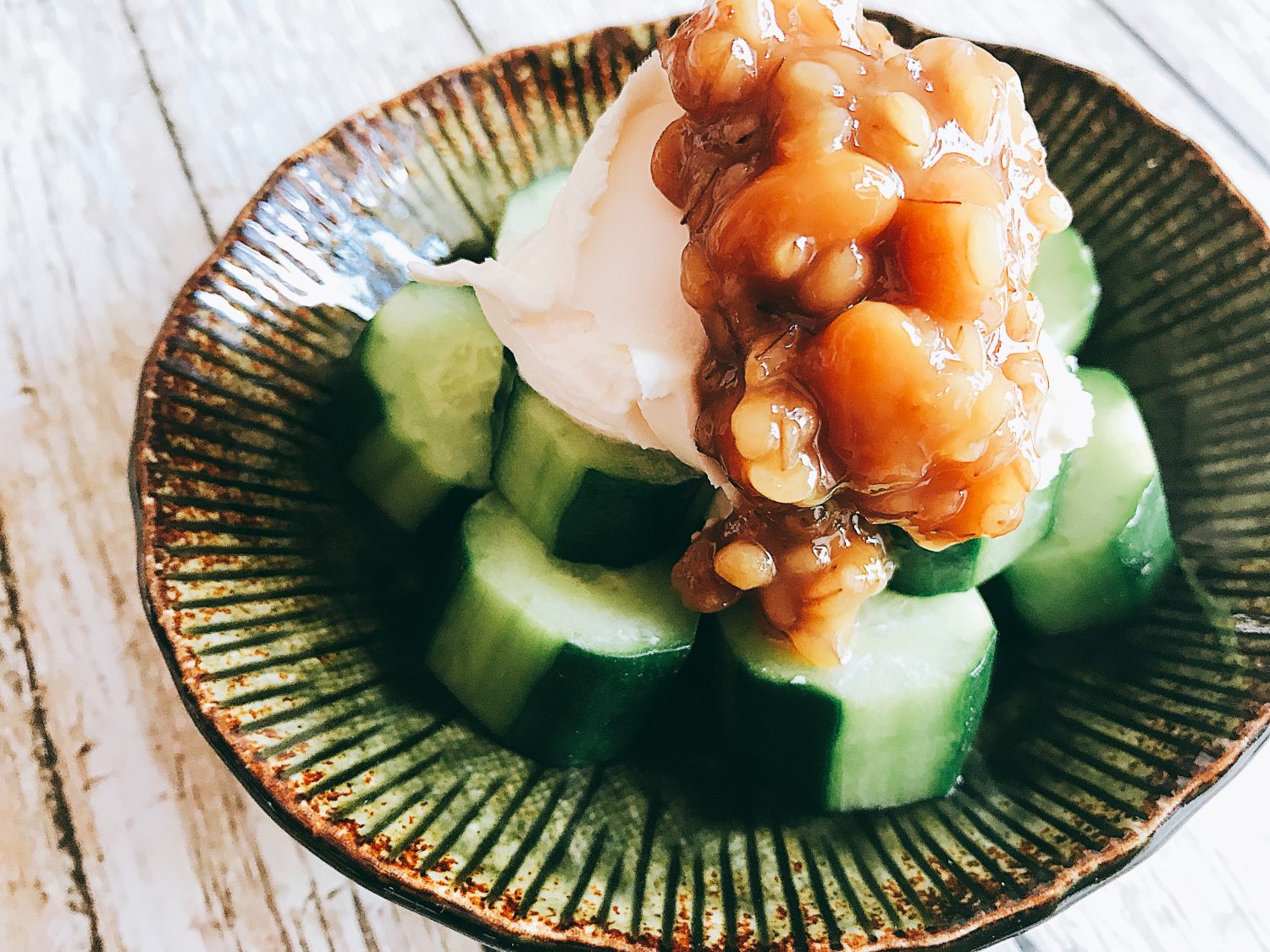 クリームチーズとキュウリちくわのキムチ和え☆ひまごはん、ひよおやつ。ひまひよのお母ちゃんのブログ