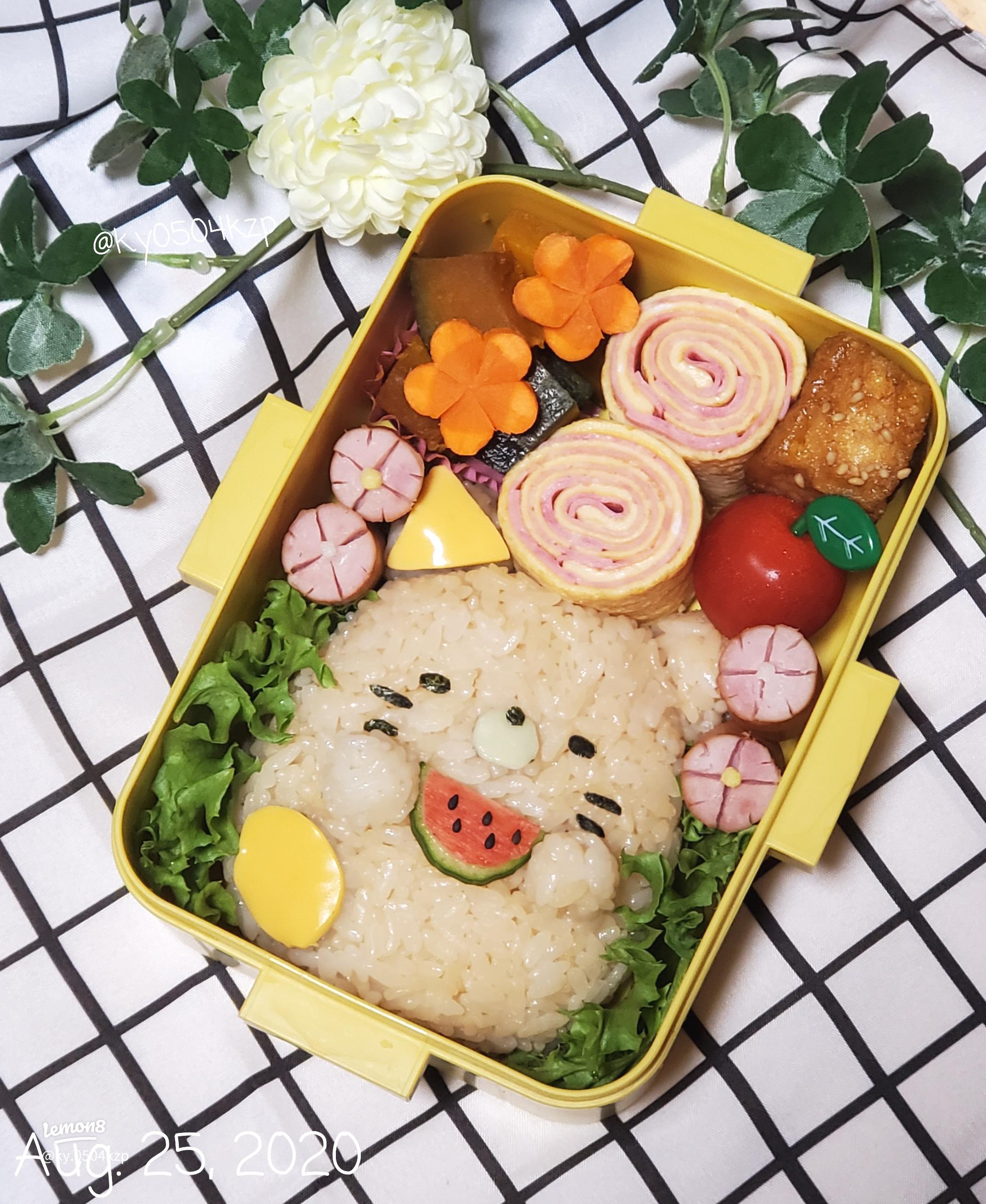 すみっこぐらし☆ しろくま&ねこ キャラ弁☆ レシピ・作り方 by nokia ♪ - 楽天レシピ