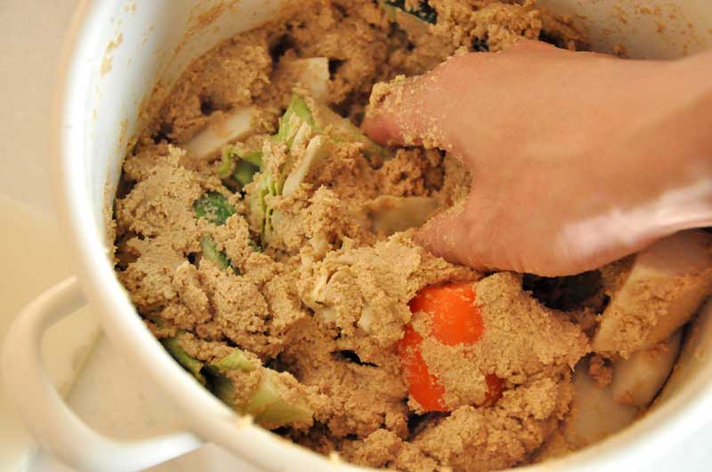 美味しい ぬか漬けぬか床 の作り方家庭菜園 簡単