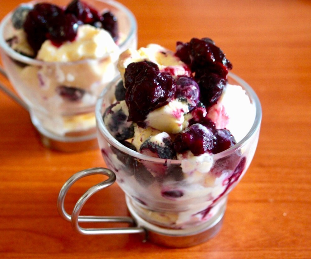 ブルーベリーヨーグルト