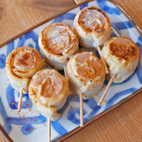 アレンジ自在！ 魚肉ソーセージのチーズ焼き