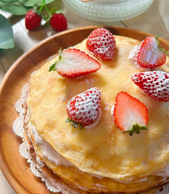 いちごのミルクレープクラシル