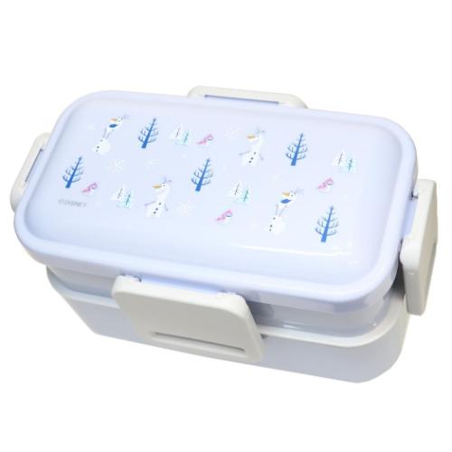 おかずがつぶれにくい 抗菌ふわっと弁当箱 1段 530ml オラフ PFLB6AG_4973307677632