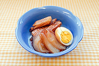 絶妙な酸味と甘辛さ。お酢の力でカルシウム倍増！『鶏手羽のさっぱり煮』ロート製薬 太陽笑顔fufufu