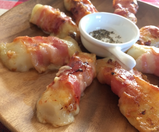 ベーコンチーズ餅☆
