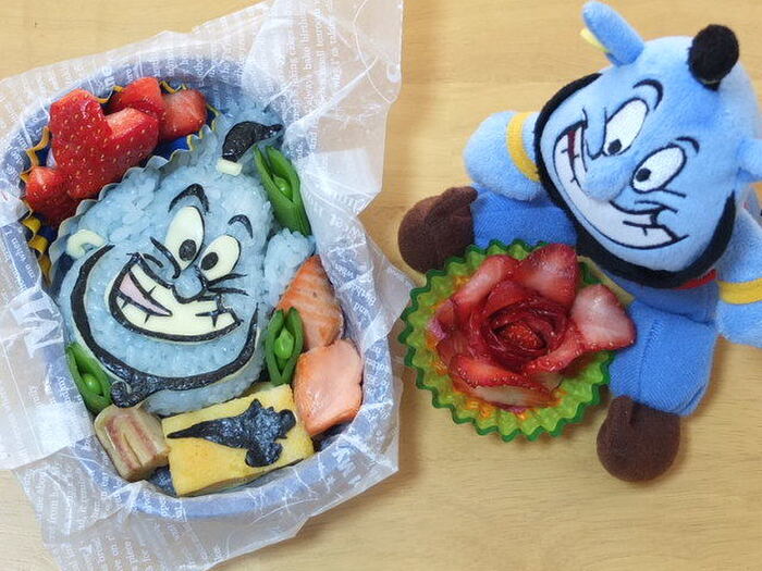 キャラ弁 初心者でも失敗しない！簡単可愛いミッキー＆ミニーのお弁当 how to make a bento box