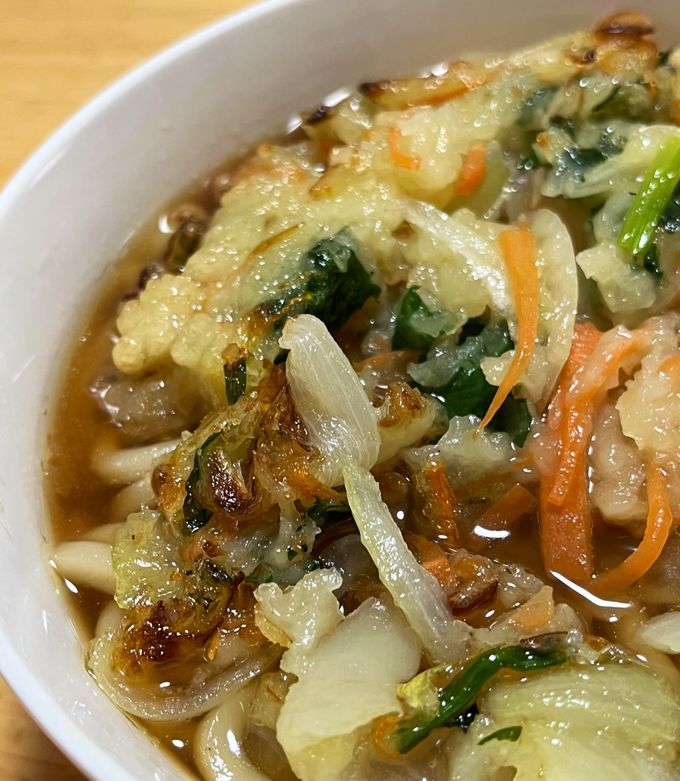 桜えびのかき揚げうどん