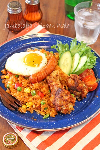 ジューシーな仕上がり♪ 炊飯器でがっつりジャンバラヤ