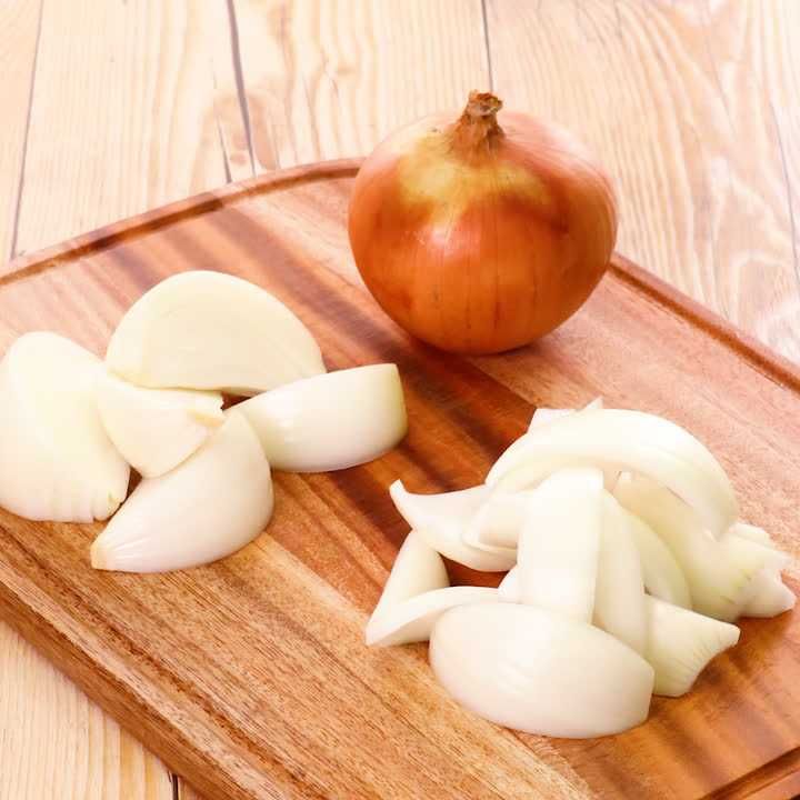 BBQの玉ねぎの切り方