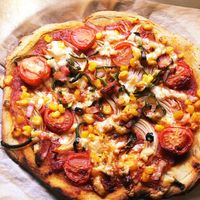 発酵なし！米粉のピザ