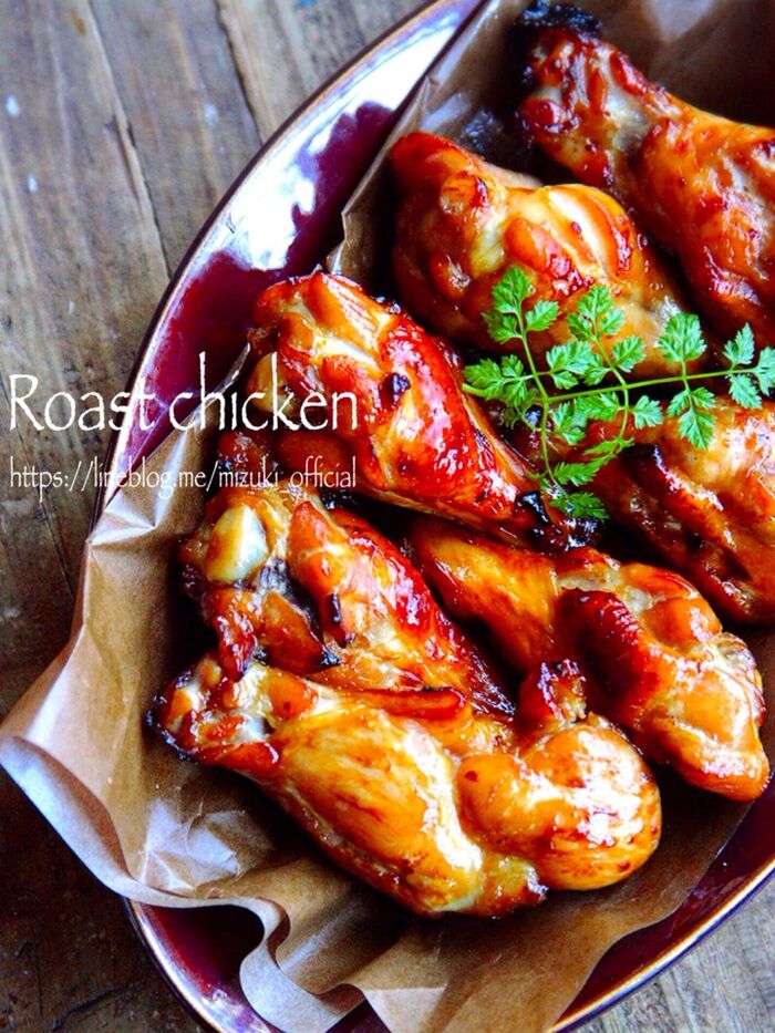 ローストチキン野菜詰め オリーブオイルでさらにおいしく！作り方