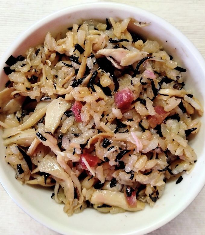 カリカリ梅で！ぱぱっと梅納豆ごはん