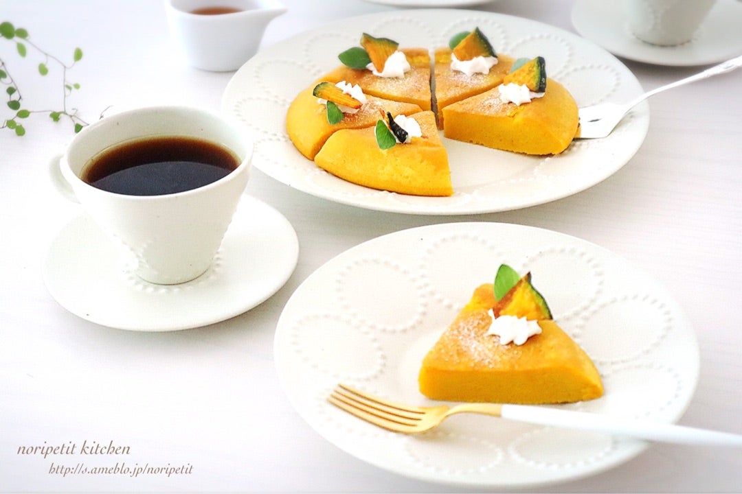 幸せのレシピ patisserie La La Sweets:『ぷりんぷりんの☆かぼちゃのプリンケーキ♪』