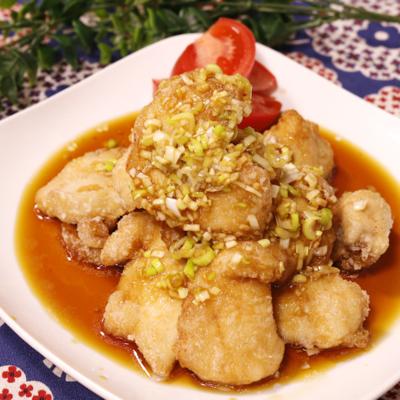 むね肉の油淋鶏 ユーリンチー 風