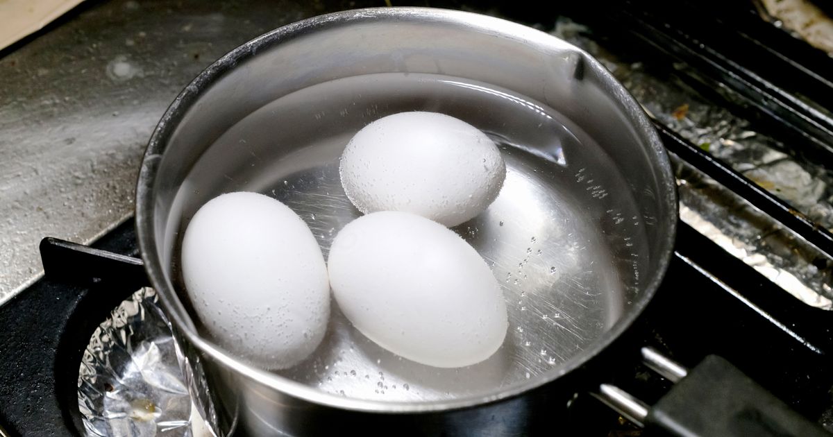 料理の基本！ ゆで卵を水から作る方法