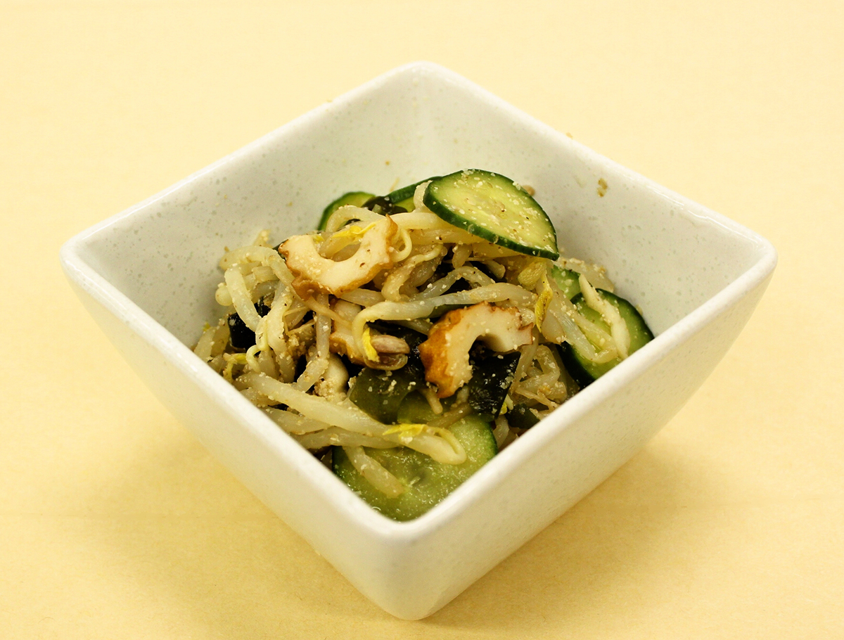 もやしとキュウリの酢物