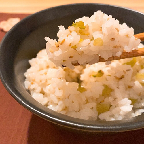 鮭と大根の炊き込みご飯