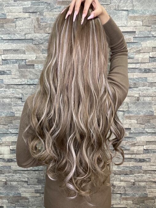 ハイライト×ミルクティーベージュ- 志木 美容院美容室 Power of Hair Seika パワーオブヘア セイカ