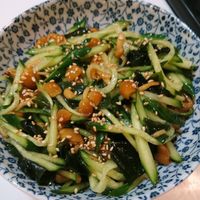 ピリ辛きゅうりなめこ