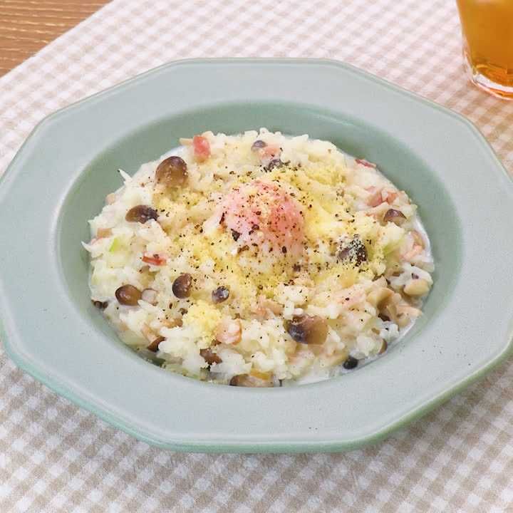 余りご飯で作る＊お店みたいなチーズリゾット