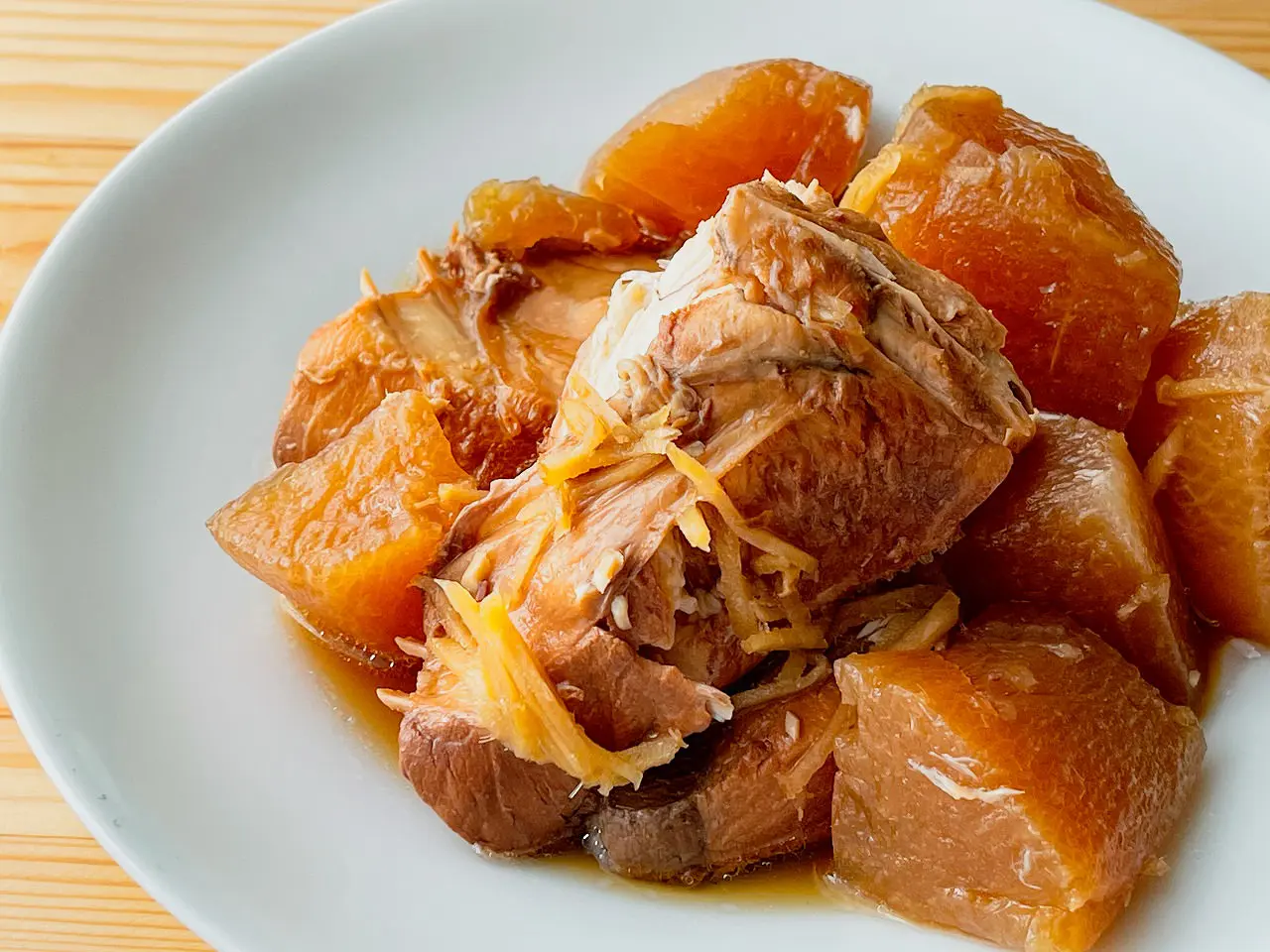 前日に大根を冷凍して☆時短で味染み ぶり大根