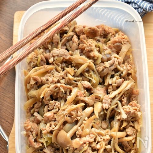 豚こまの簡単クリーム煮