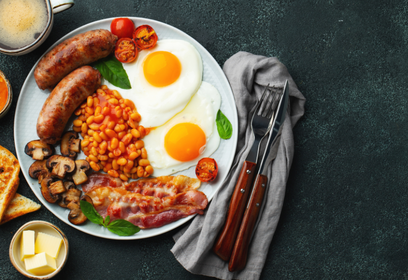 英国人がフル・イングリッシュ・ブレックファストの中で好きな食材は?