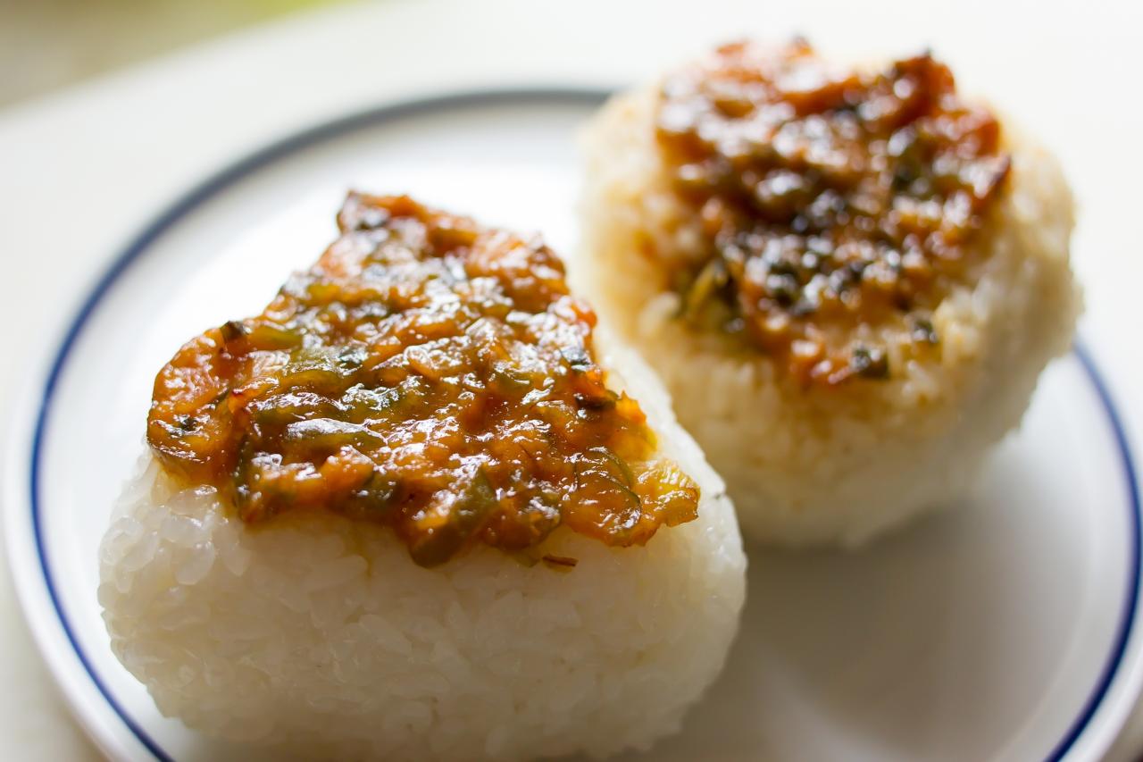 会津天宝 大葉みそで焼きおにぎり ふぅちゃんSnapdish スナップディッシュID:bW1mfa