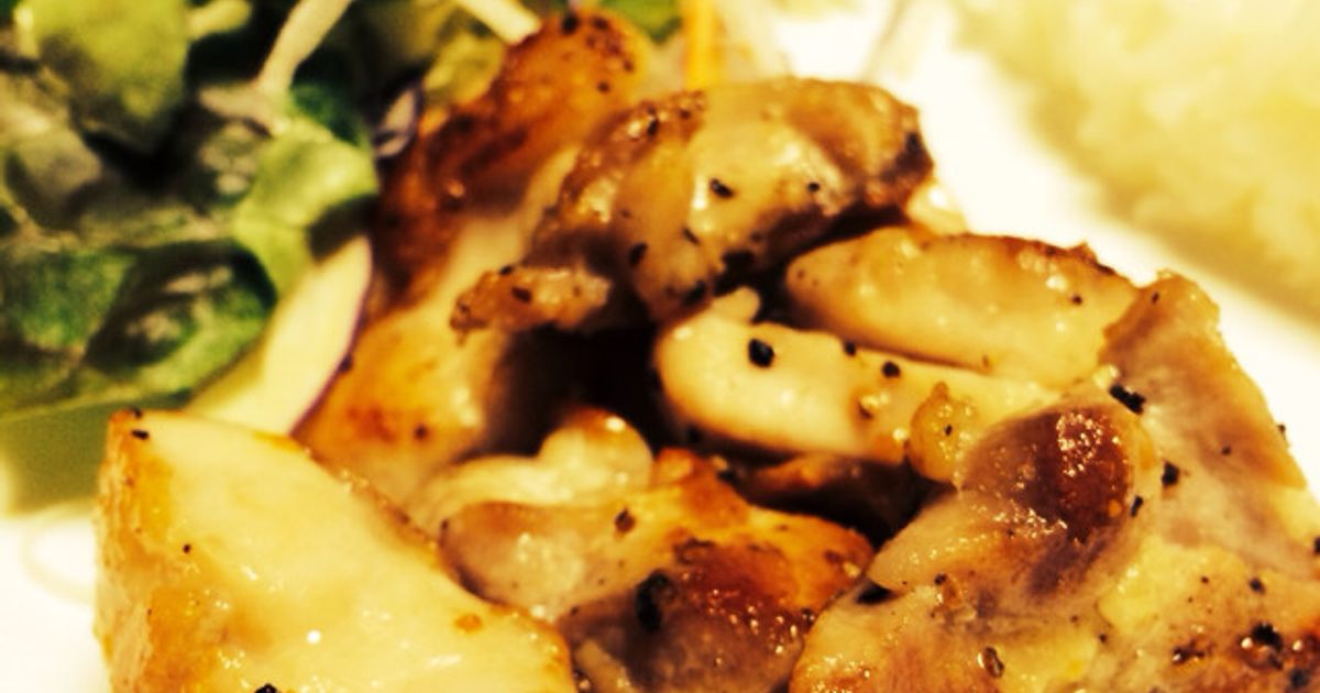 ジューシーな鶏もも肉の塩コショウ焼き♡ by そうちゃんchu♡クックパッド簡単おいしいみんなのレシピが392万品