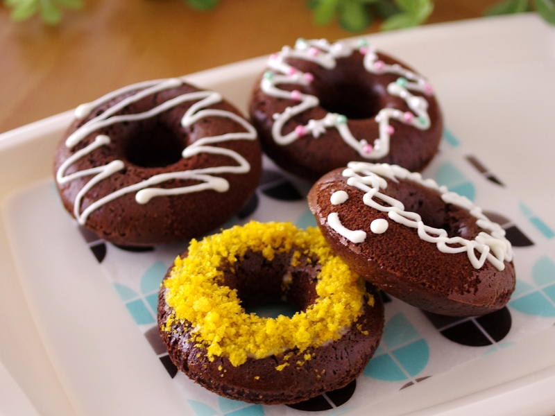 ホットケーキミックスでつくる！焼きドーナツのレシピセブンプレミアム公式