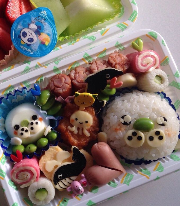 わくわく弁当 水族館☆公式 ベビー＆キッズの幼児教育はどんちゃか幼児教室