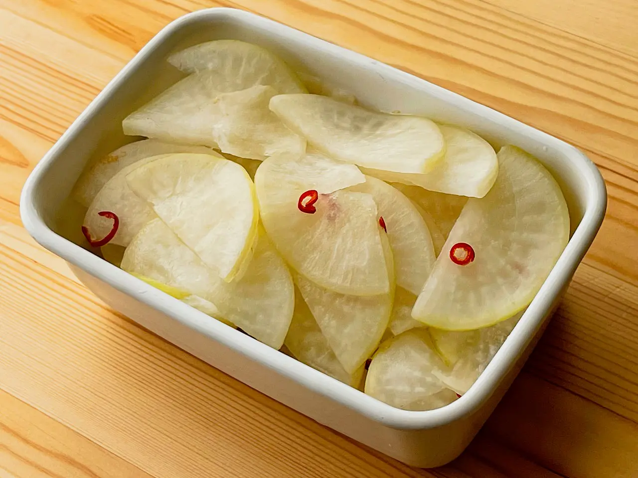 大根と豚バラ肉の重ね蒸し