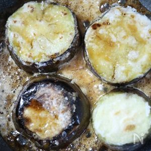 水茄子ステーキ胡麻味噌ソース