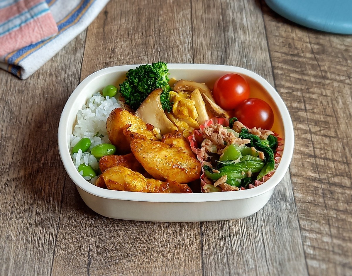 お弁当 枝豆串作り方TikTok