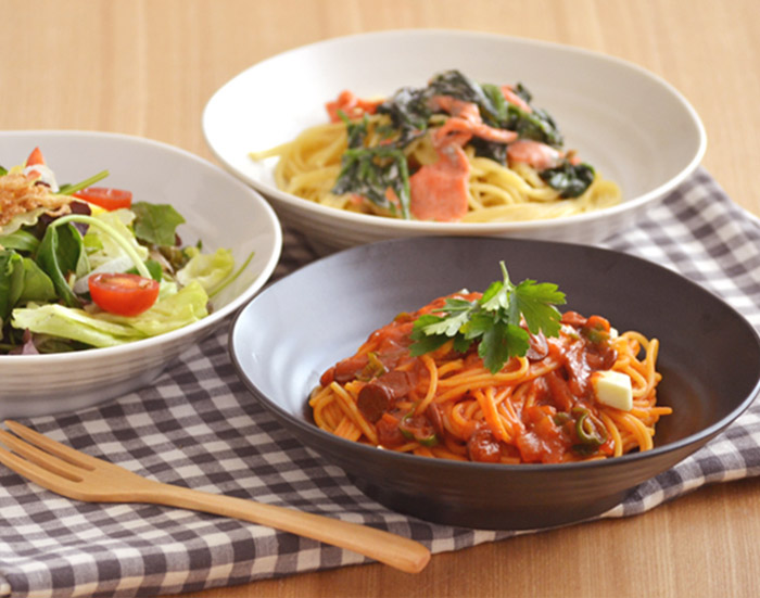 インスタ映え間違いなし！のパスタの盛り付け方おうちと暮らしのレシピ 〜HOME&LIFE