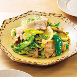 焼肉用豚バラ肉の焼肉