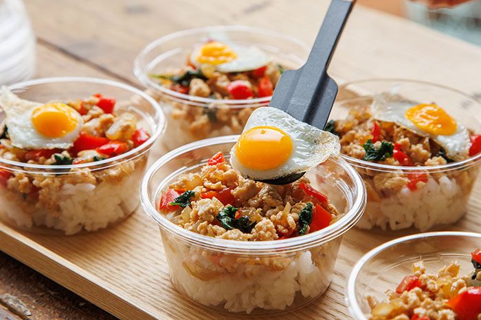 ナンプラー無しで♡ガパオライス♡