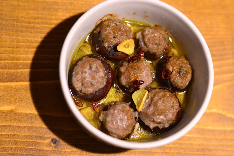 きのこたっぷりアヒージョ