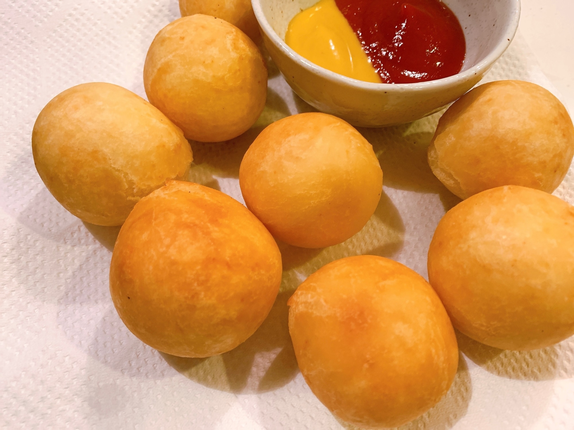 チーズボールの作り方白玉粉なしホットケーキミックスなしTikTok