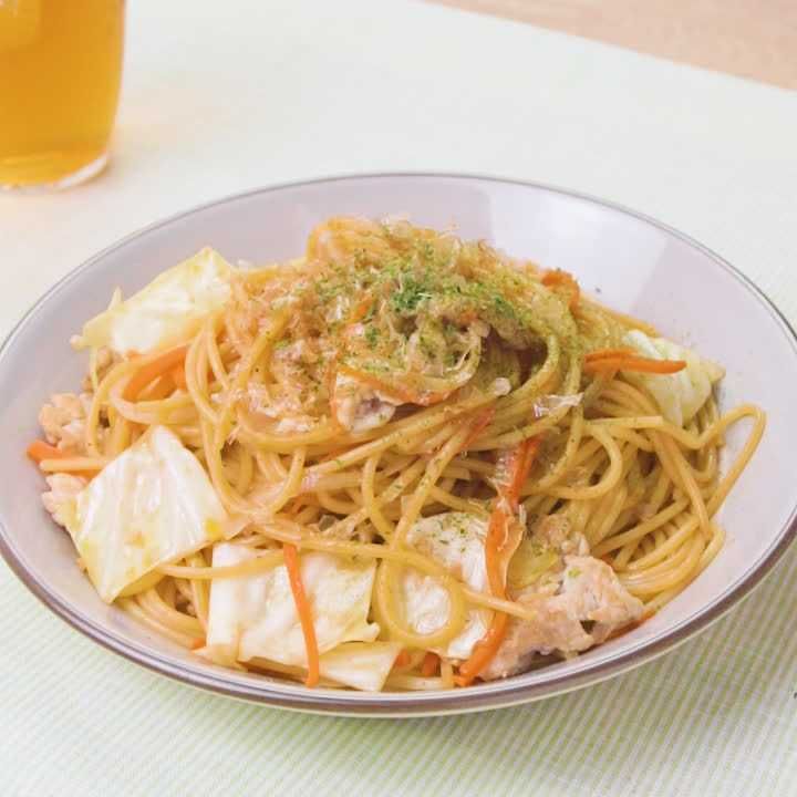 青椒肉絲焼きそば