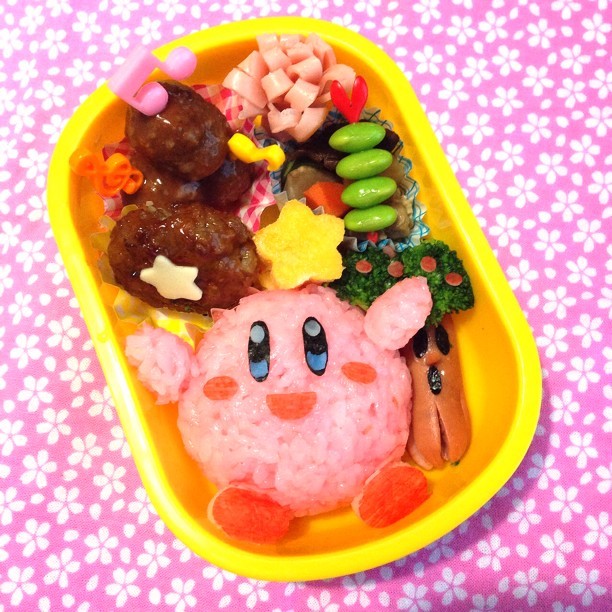 かわいくて簡単につくれる「星のカービィ」のキャラ弁！みんなの写真から作り方を学ぼう