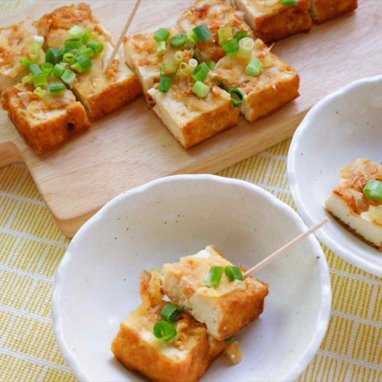 厚揚げのスタミナチーズ焼きレシピ