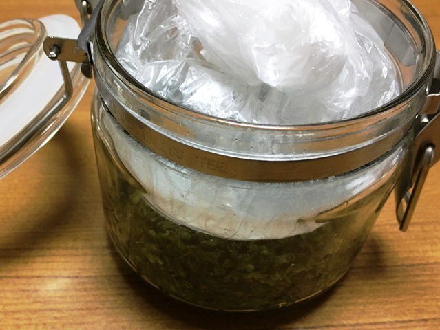 しその実の醤油漬け