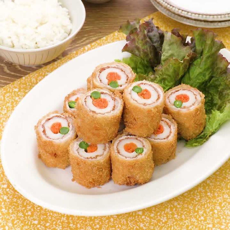 ちくわのタルタル肉巻き