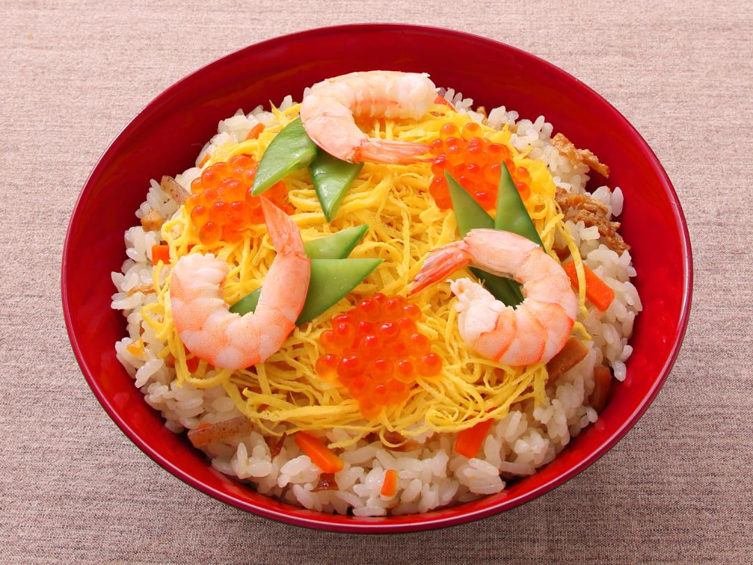 菜の花と筍のちらし寿司 - 大人のダイエット研究所