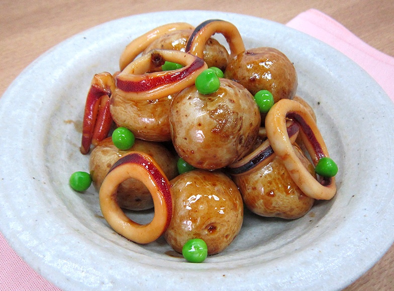 じゃがいもの煮っころがしバター風味