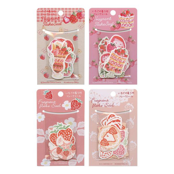 いちごのクラフトシール＊ - ぽんずのおみせやさんminne byGMOペパボ 国内最大級のハンドメイド・手作り通販サイト