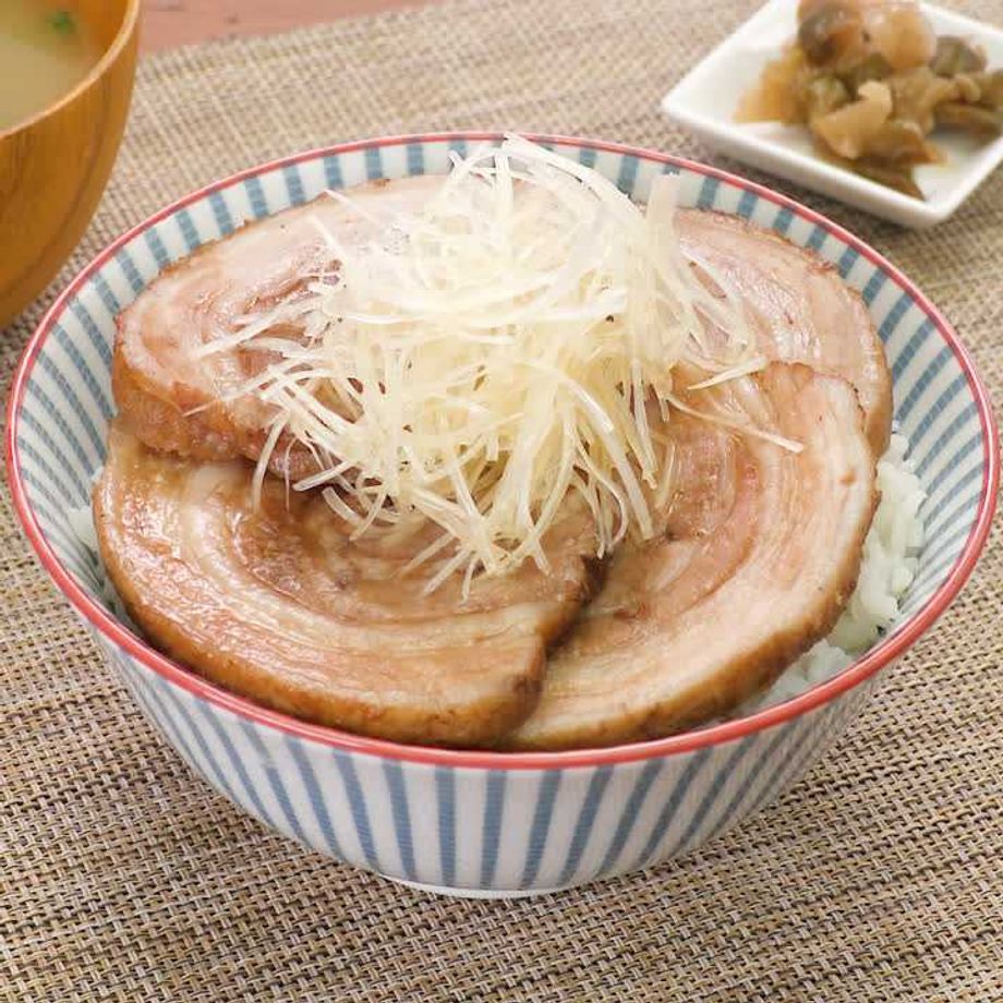 ネギゆず塩チャーシュー丼